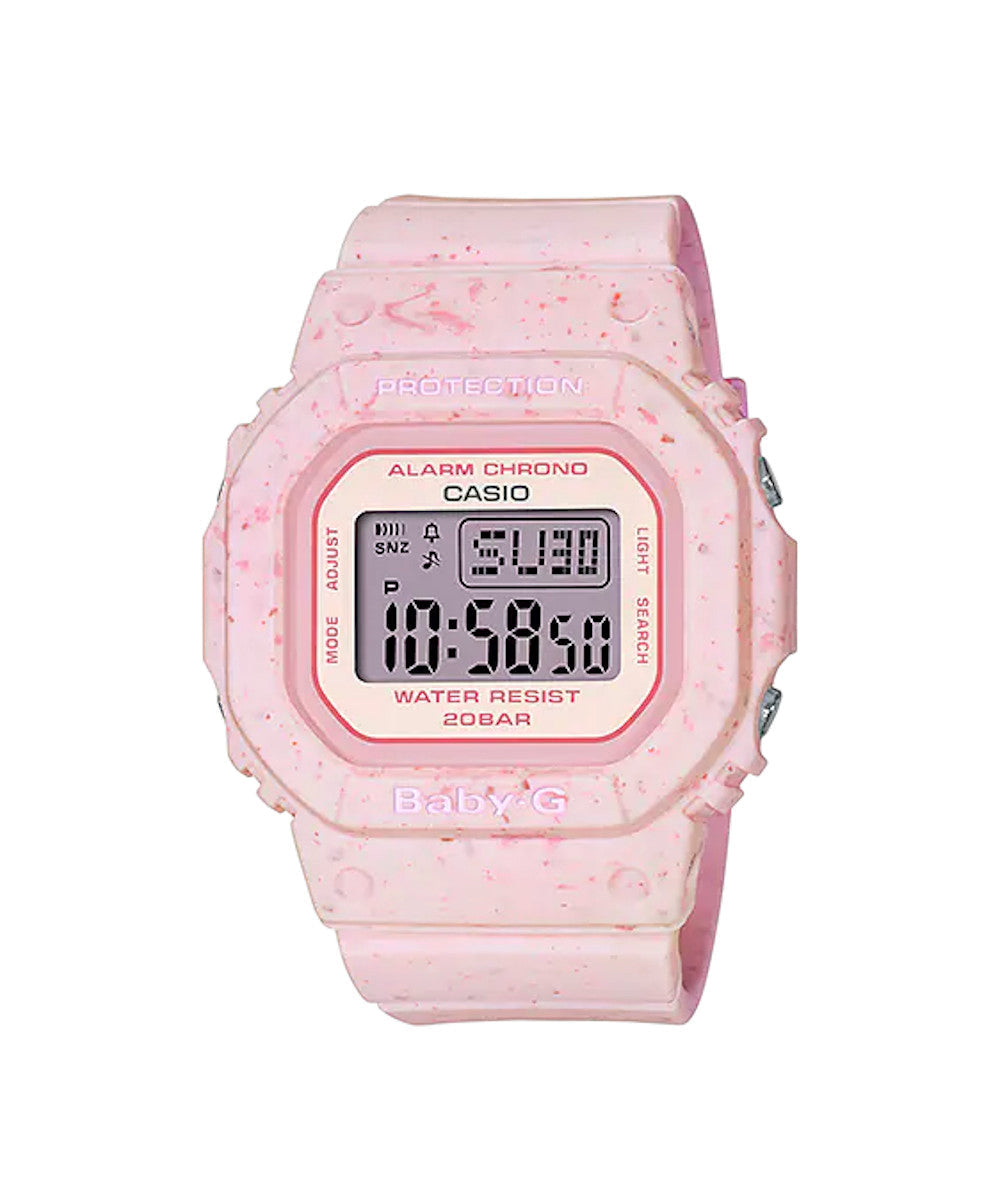 RELOJ PARA MUJER CASIO BABY-G BGD-560CR-4DR -ROSADO