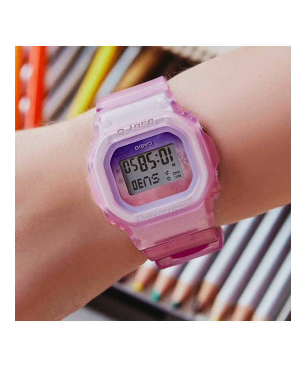 RELOJ PARA MUJER CASIO BABY-G BGD-560WL-4DR -MORADO