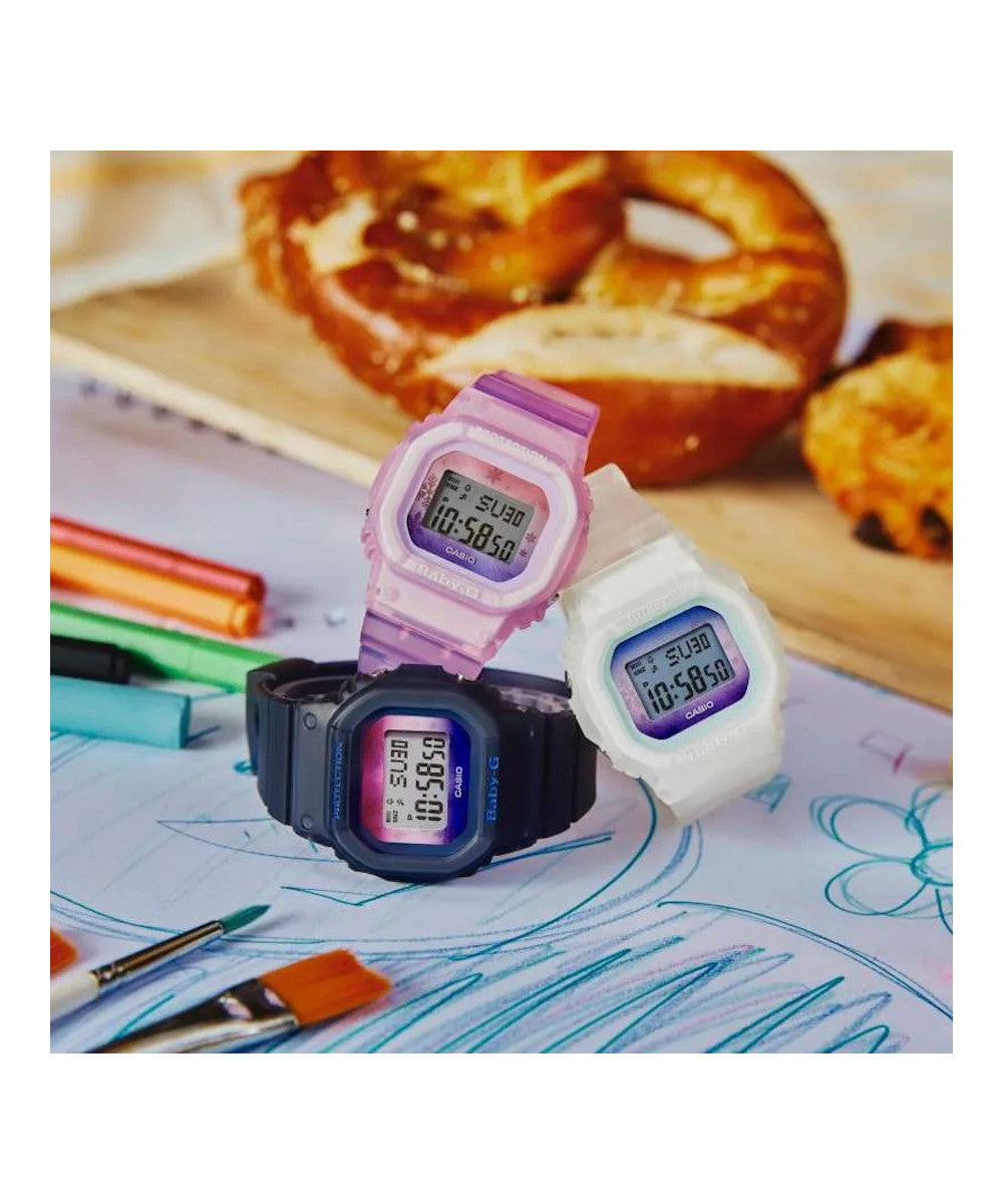 RELOJ PARA MUJER CASIO BABY-G BGD-560WL-4DR -MORADO