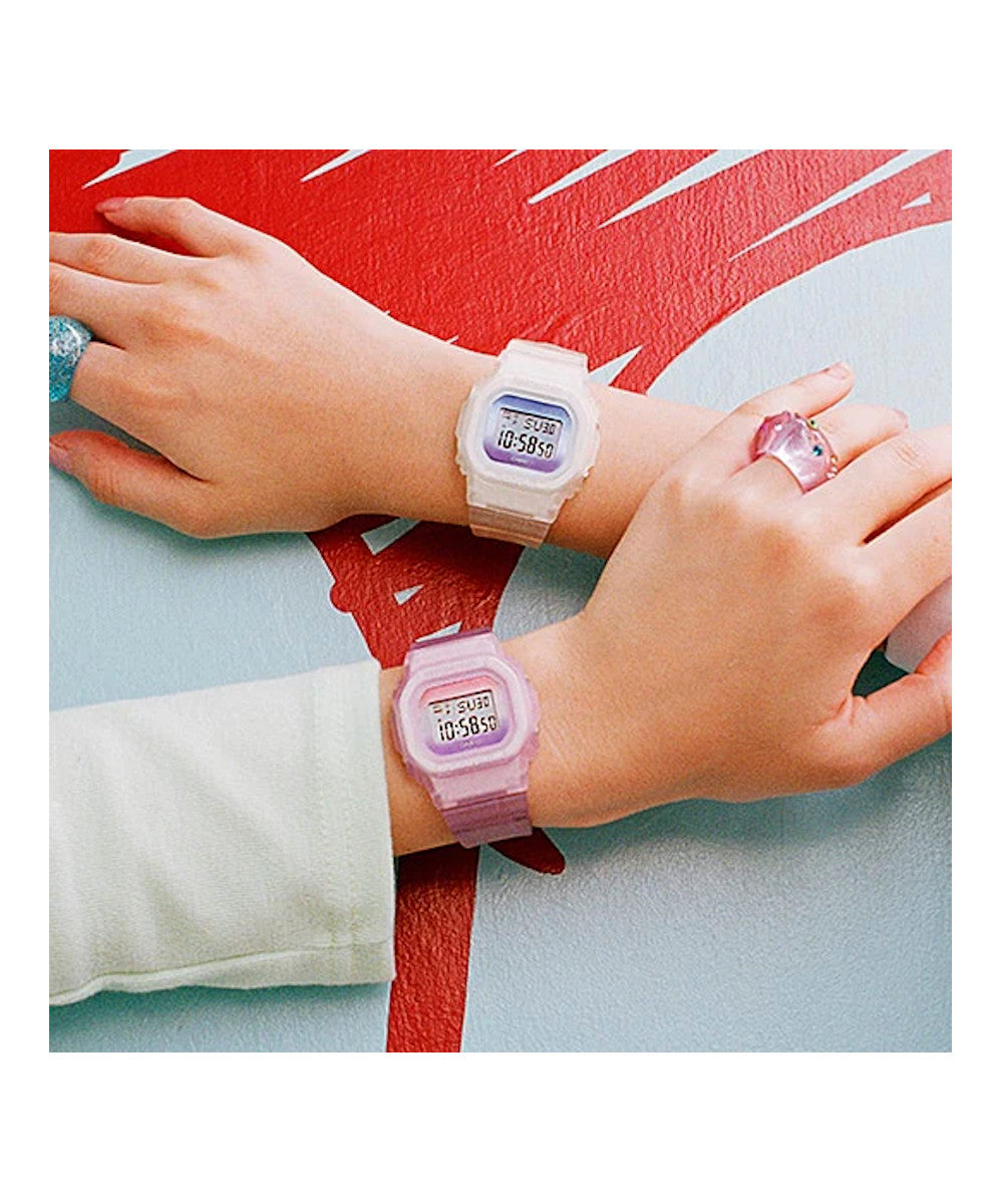 RELOJ PARA MUJER CASIO BABY-G BGD-560WL-7DR -BLANCO