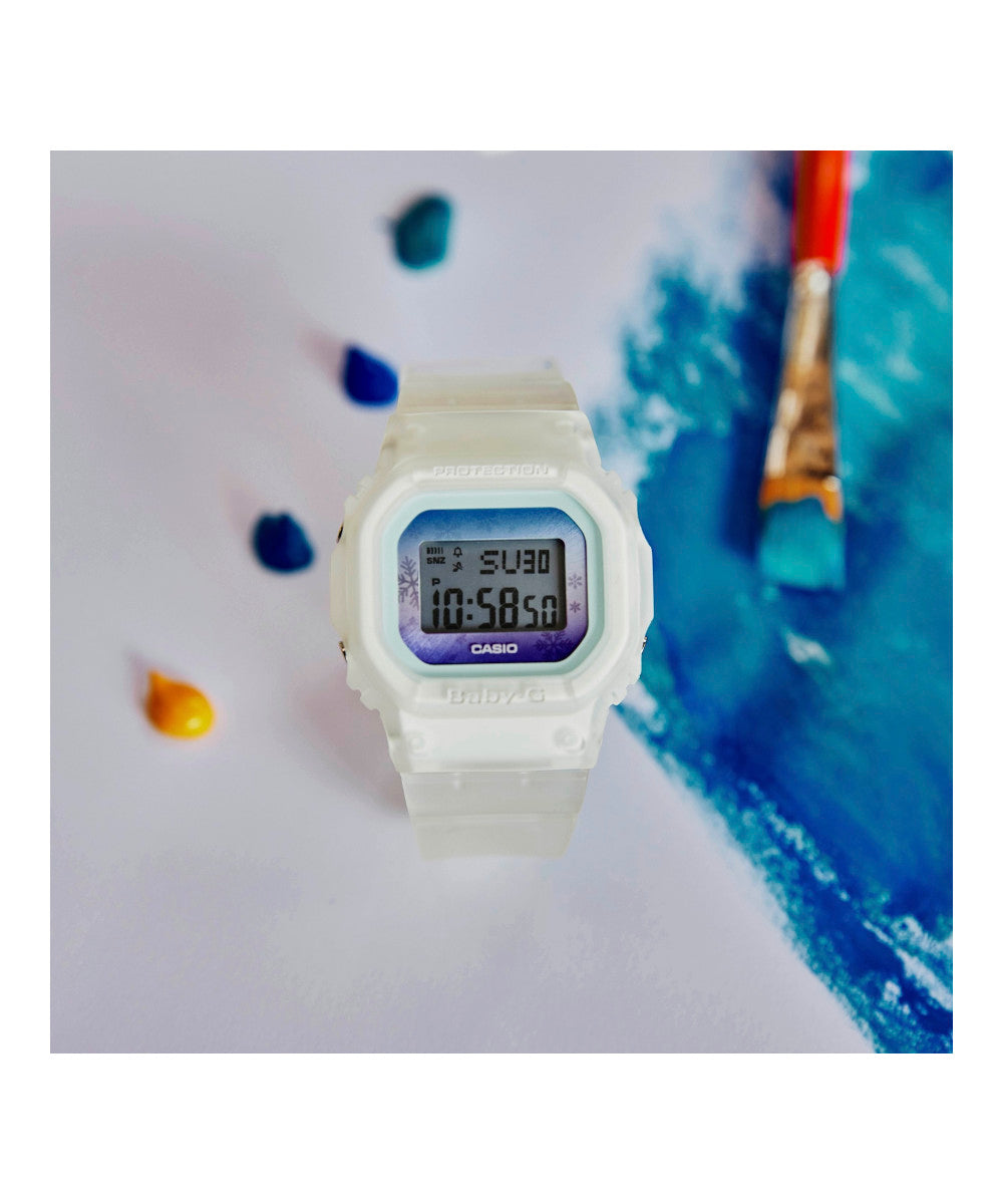 RELOJ PARA MUJER CASIO BABY-G BGD-560WL-7DR -BLANCO