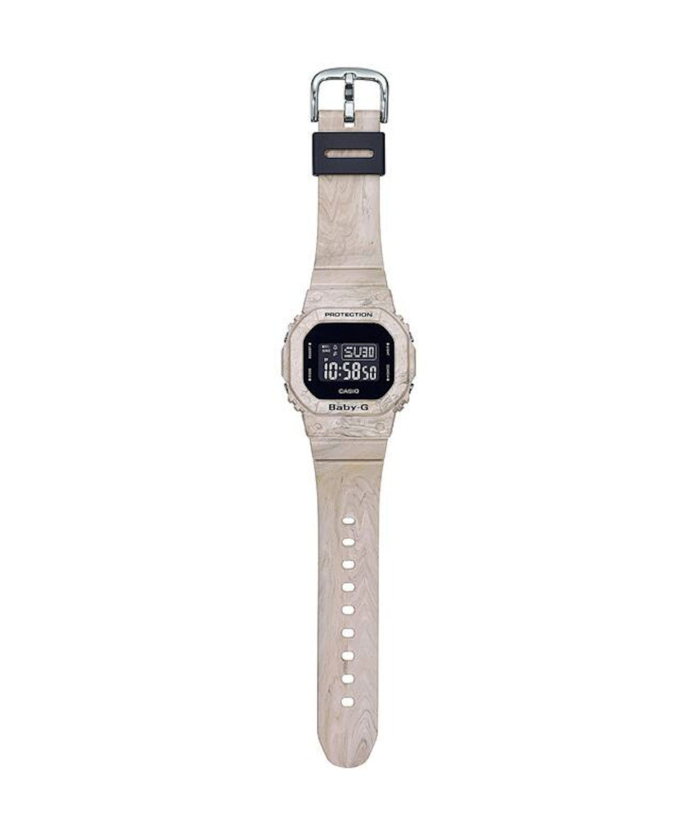 RELOJ PARA MUJER CASIO BABY-G BGD-560WM-5DR -BLANCO