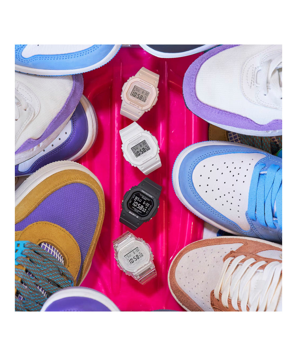 RELOJ PARA MUJER CASIO BABY-G BGD-565-1DR -NEGRO