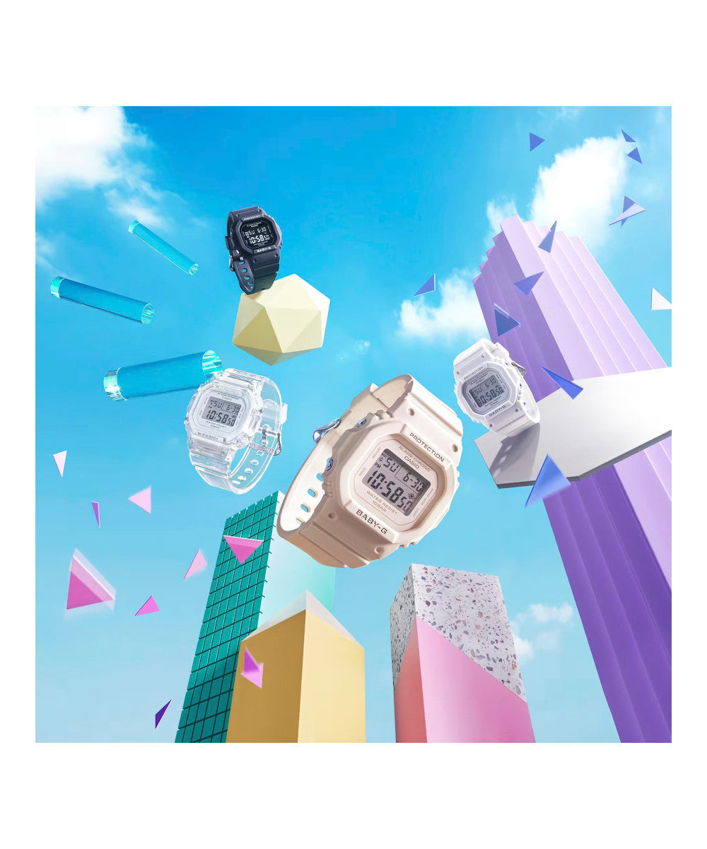 RELOJ PARA MUJER CASIO BABY-G BGD-565-1DR -NEGRO