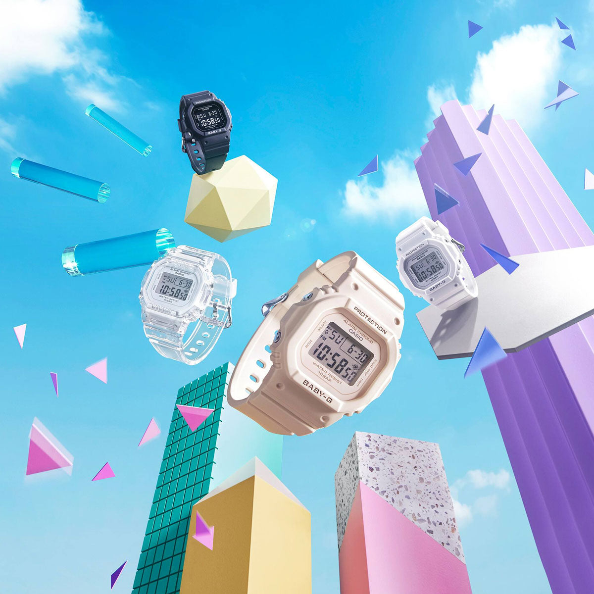 RELOJ PARA MUJER CASIO BABY-G BGD-565-7DR