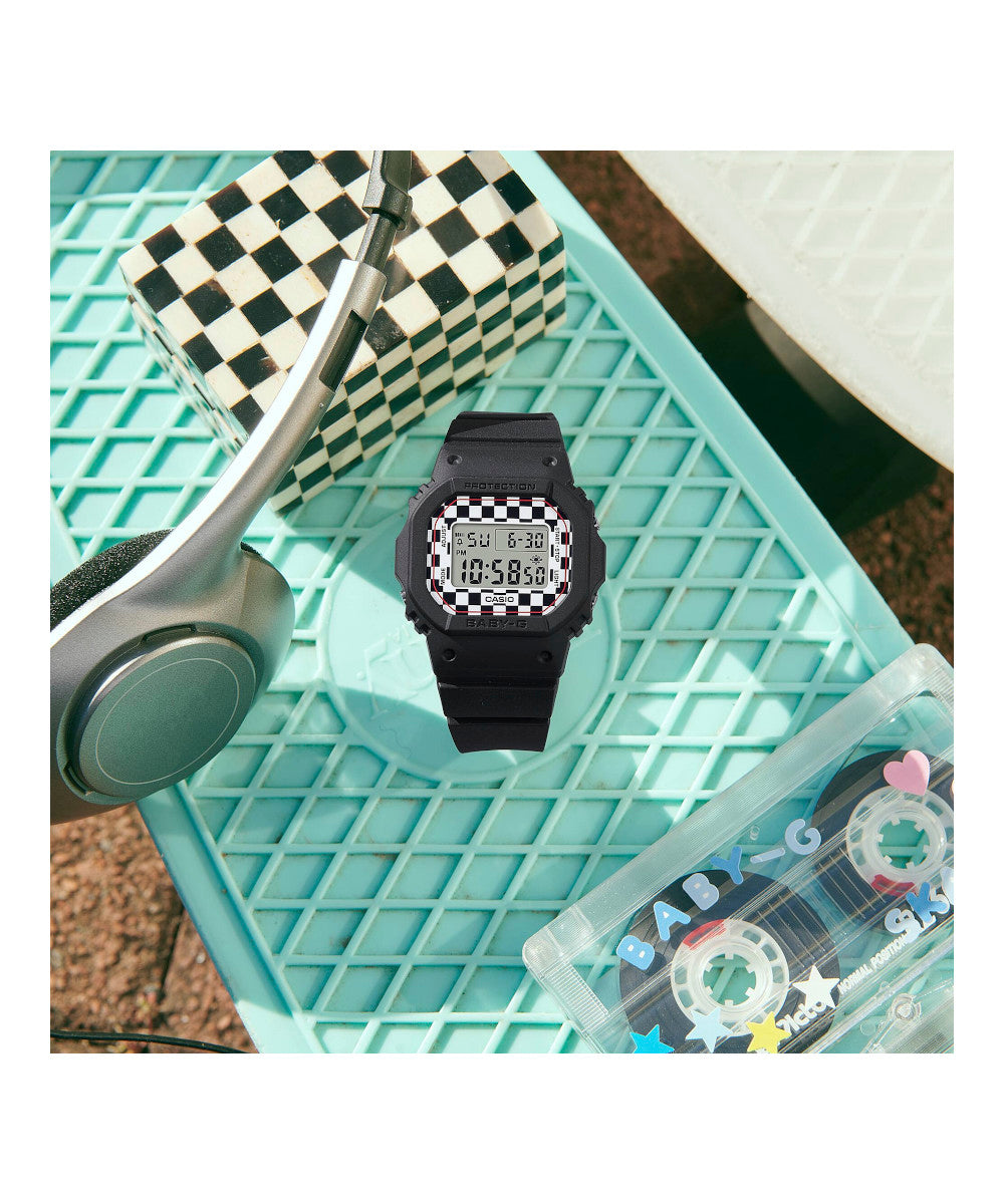 RELOJ PARA MUJER CASIO BABY-G BGD-565GS-1DR -NEGRO