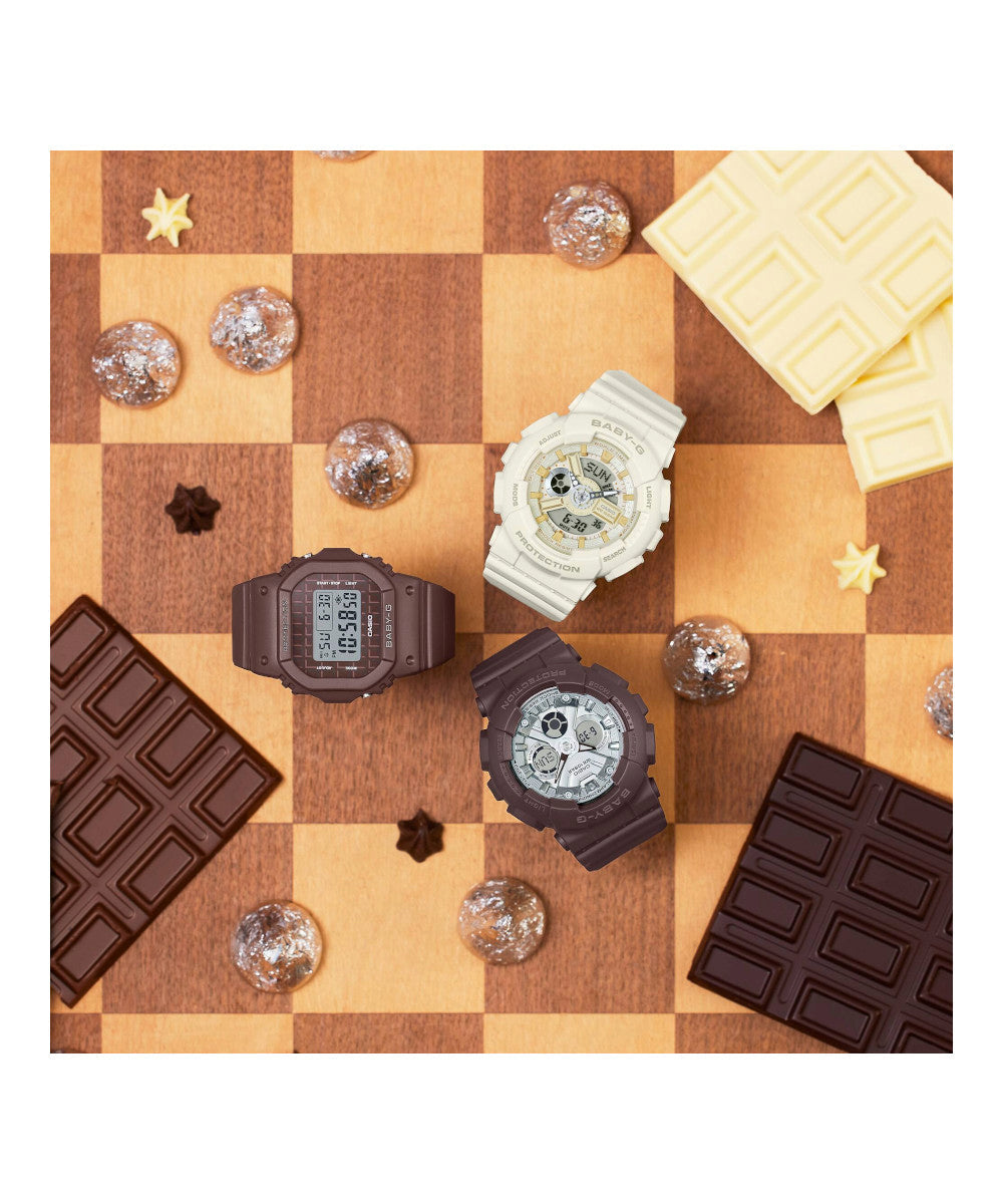 RELOJ PARA MUJER CASIO BABY-G BGD-565USW-5DR -CAFÉ