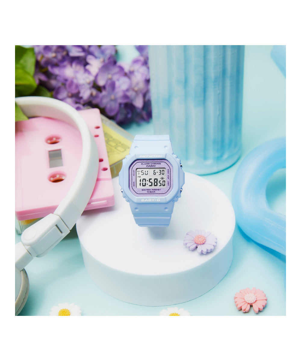RELOJ PARA MUJER CASIO BABY-G BGD-565SC-2DR -AZUL