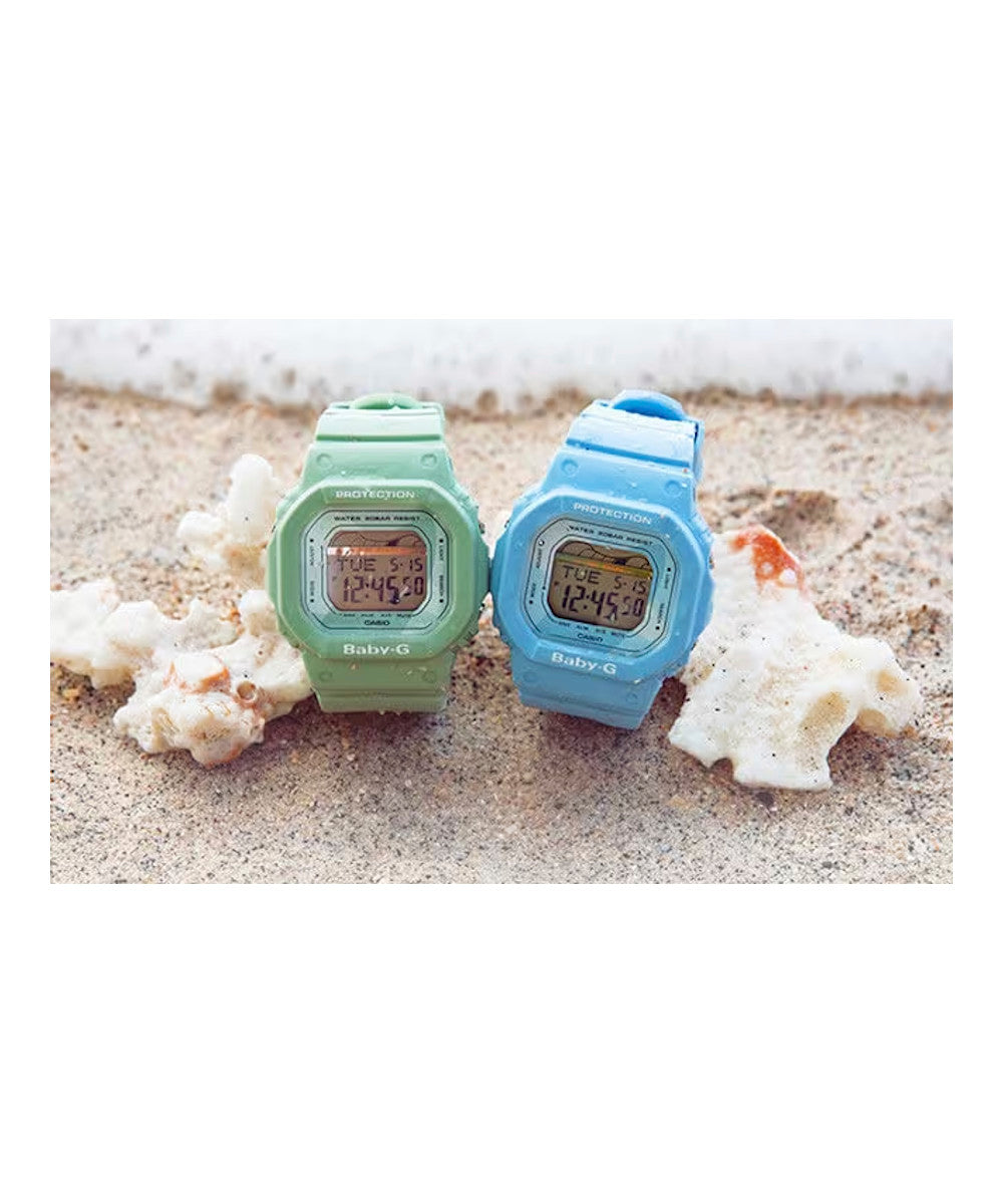 RELOJ PARA MUJER CASIO BABY-G BLX-560-2DR -AZUL