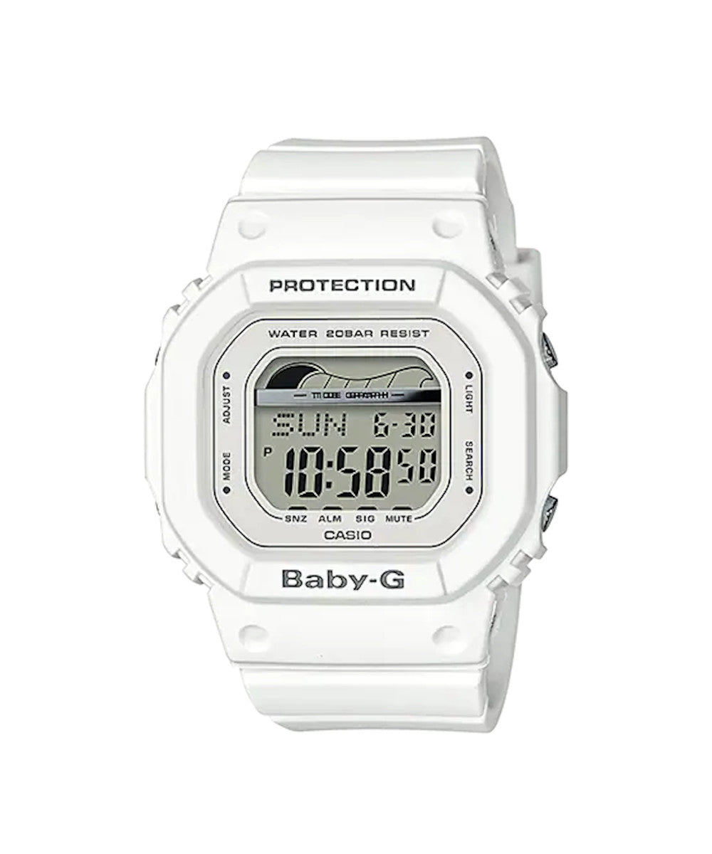 RELOJ PARA MUJER CASIO BABY-G BLX-560-7DR -BLANCO
