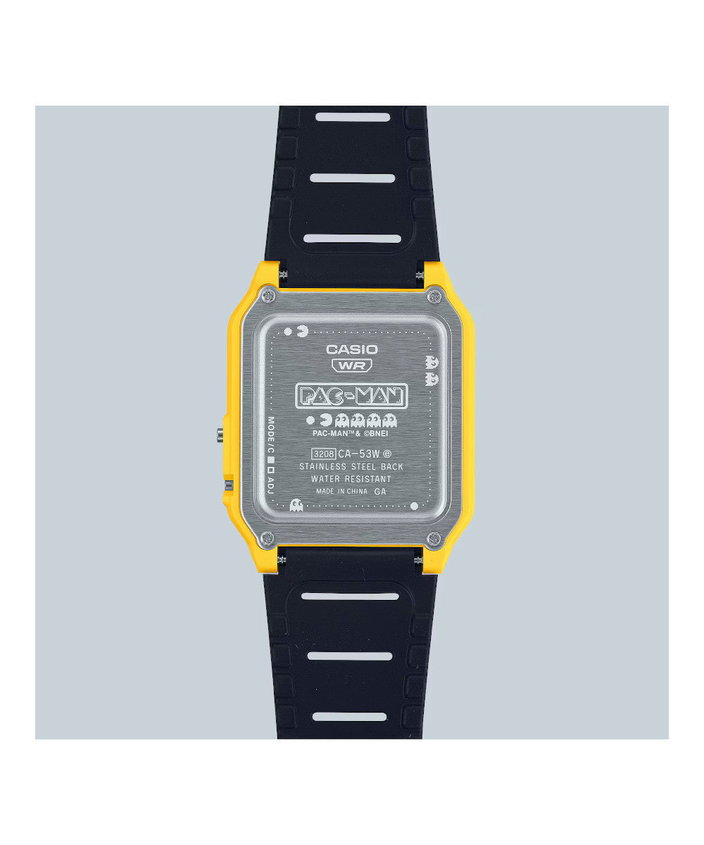 RELOJ CASIO VINTAGE CA-53WPC-1BDR -AMARILLO