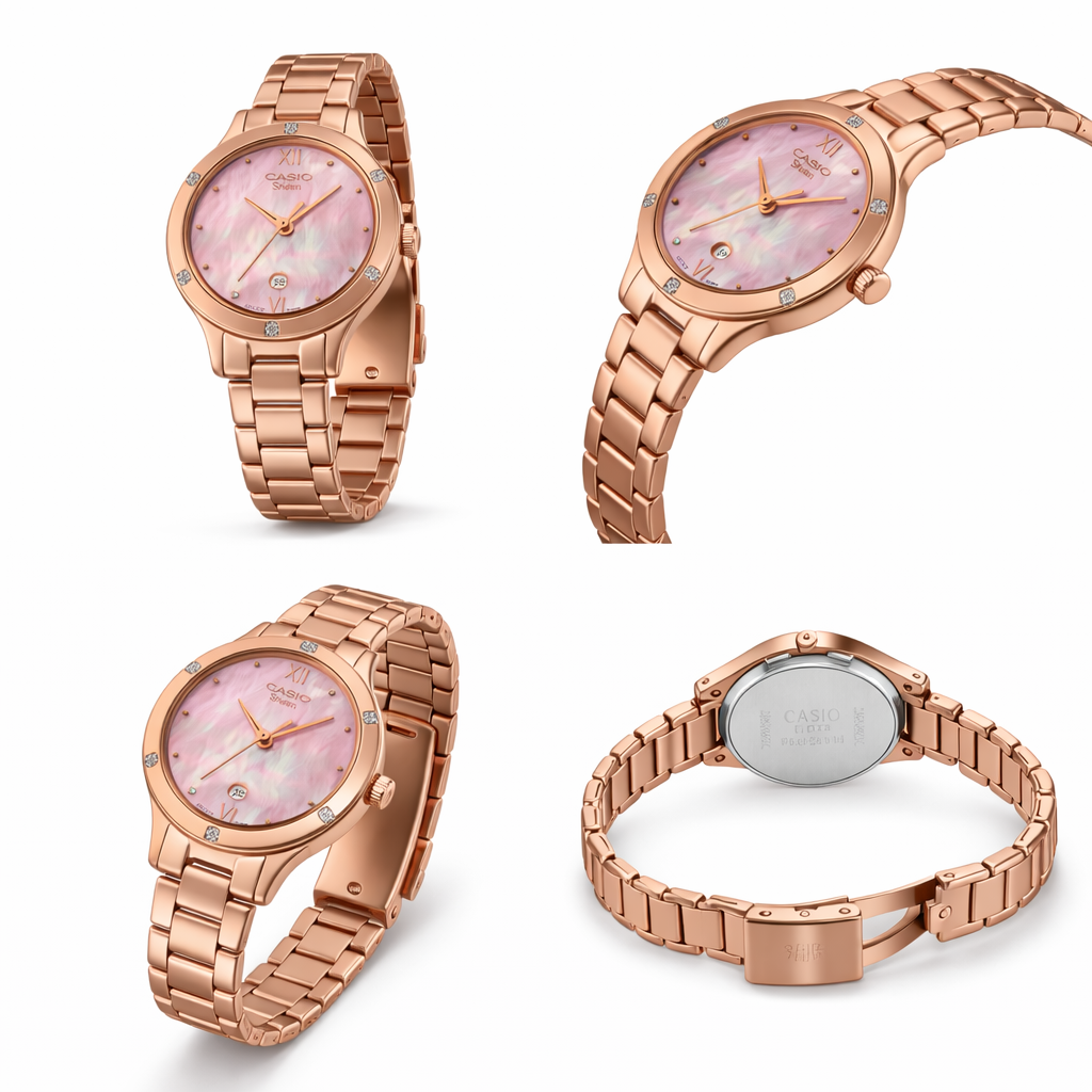 RELOJ CASIO SHEEN PARA MUJER SHE-4546PG-4AUDF