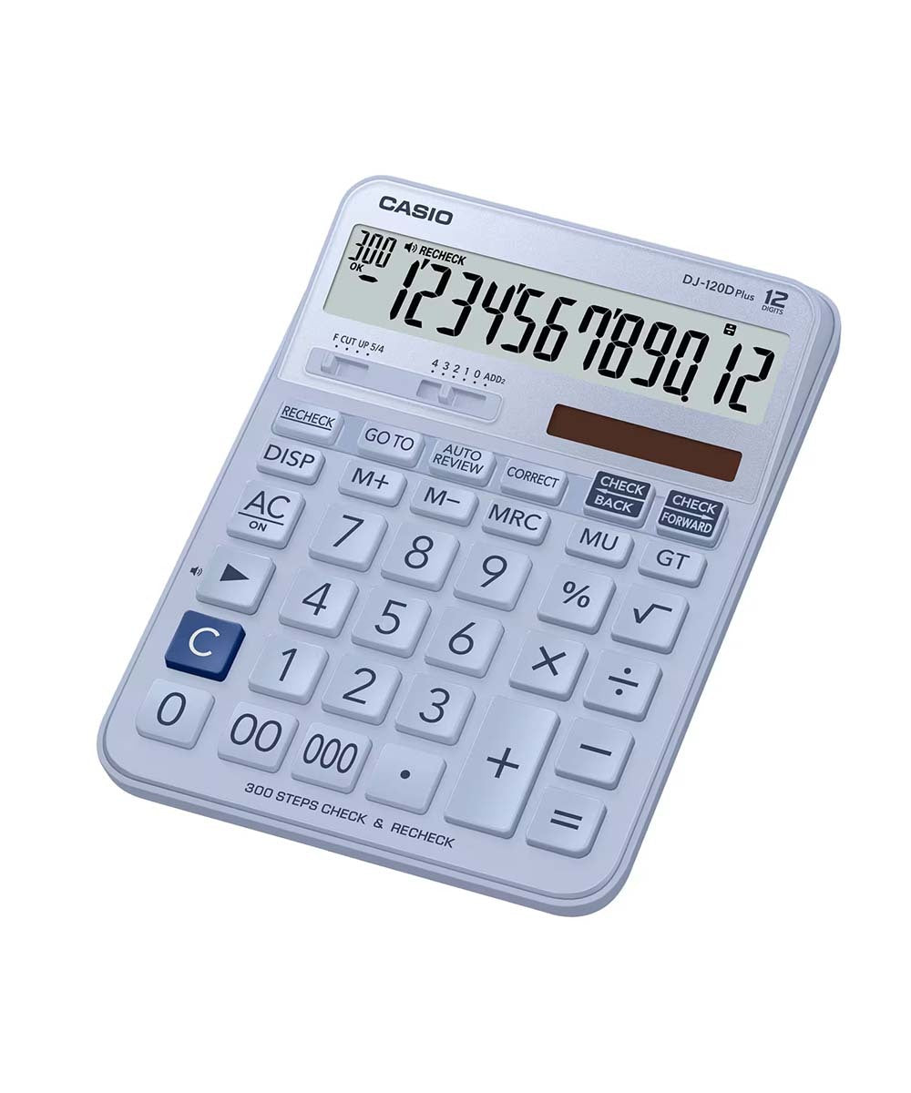 CALCULADORA CASIO - MI ESTILO DJ-120DPLUSLBWADP
