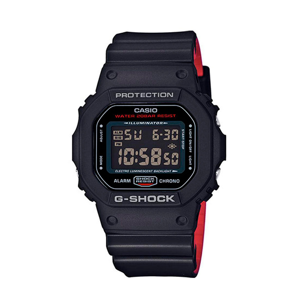 CASIO G-SHOCK DW-5600HR-1DR – RELOJ DIGITAL PARA HOMBRE – NEGRO