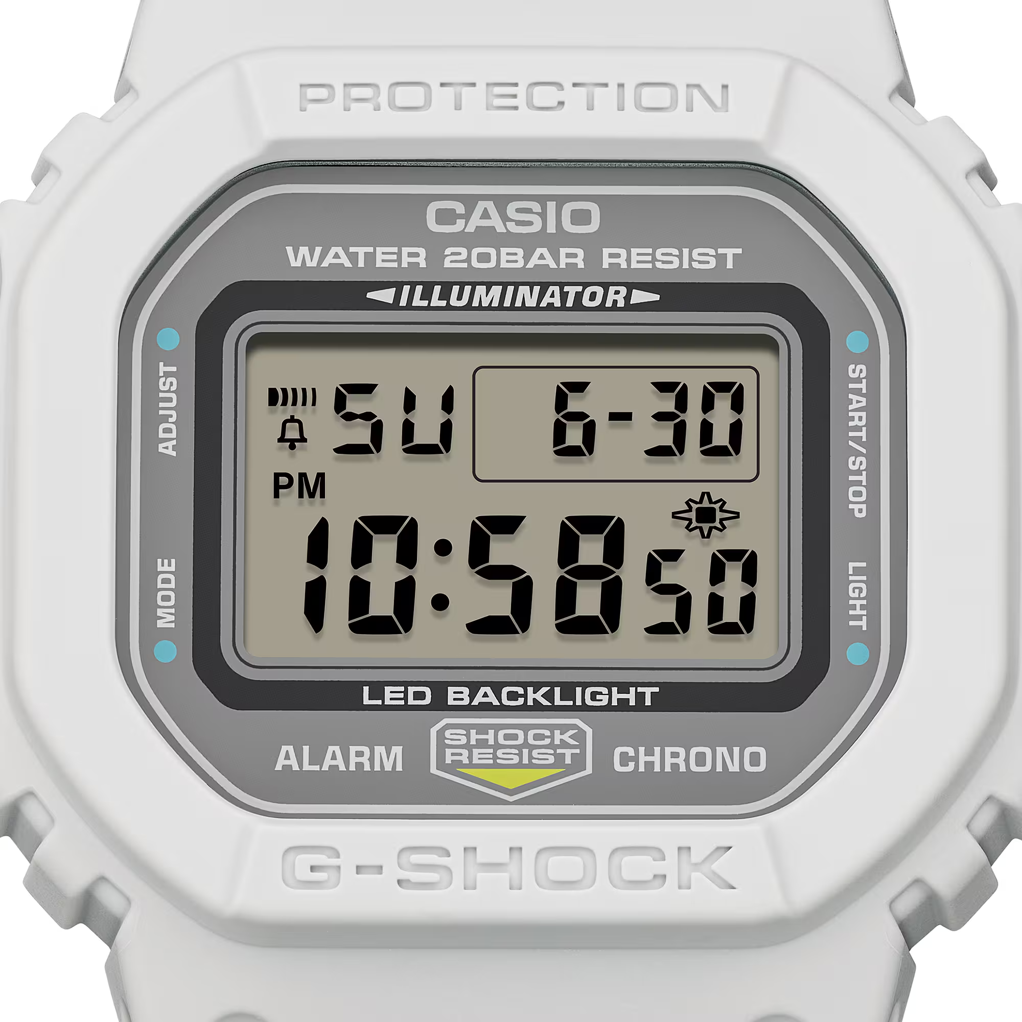 RELOJ CASIO G-SHOCK DW-5600MNC-7A8DR - BLANCO