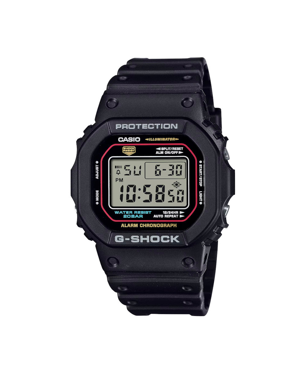 RELOJ CASIO G-SHOCK DW-5600RL-1DR- NEGRO