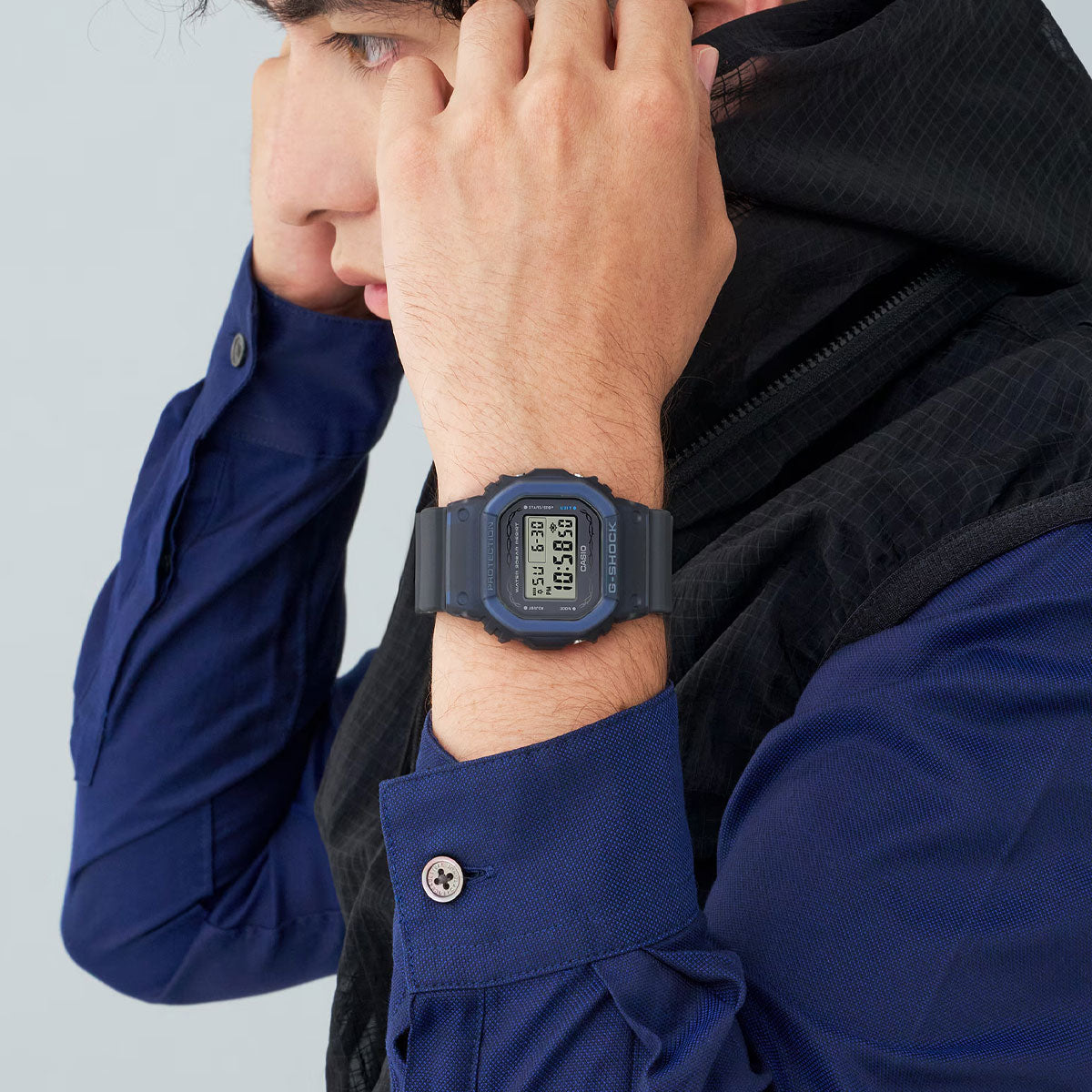 RELOJ DIGITAL PARA HOMBRE CASIO G-SHOCK DW-5600RS-8DR - GRIS