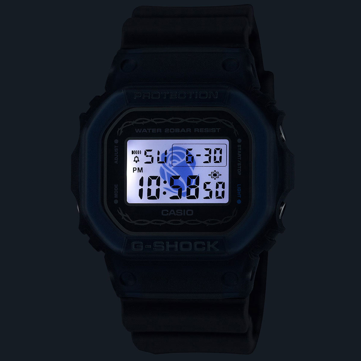 RELOJ DIGITAL PARA HOMBRE CASIO G-SHOCK DW-5600RS-8DR - GRIS