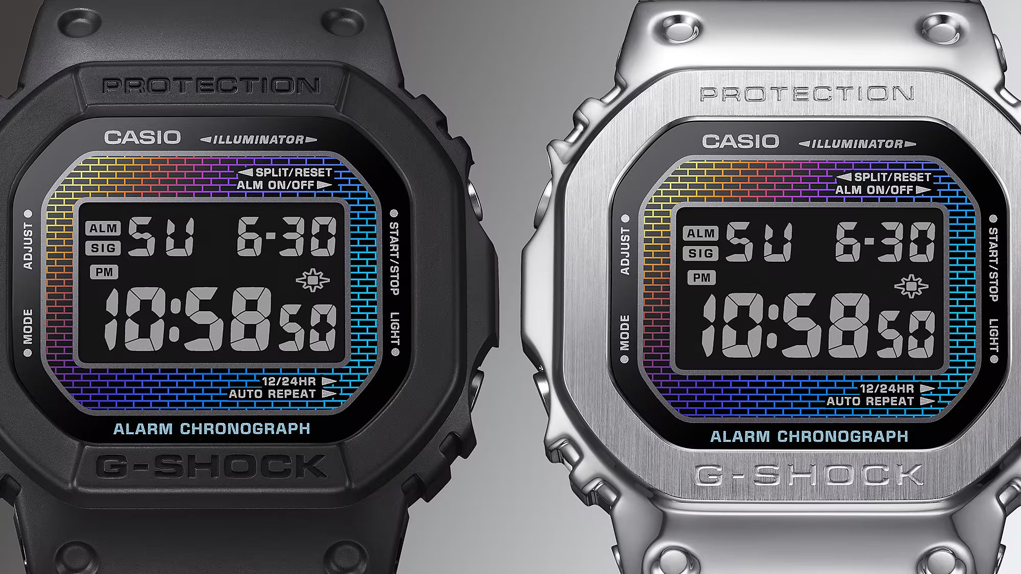 RELOJ DIGITAL PARA HOMBRE CASIO G-SHOCK DW-5600RW-1DR - NEGRO