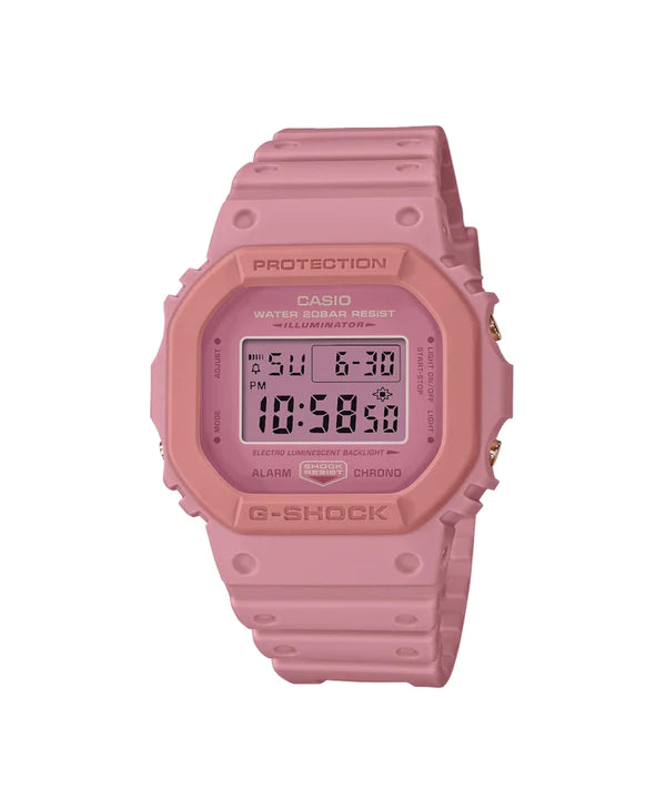 RELOJ DIGITAL PARA HOMBRE CASIO G-SHOCK DW-5610SL-4A4DR - ROJO