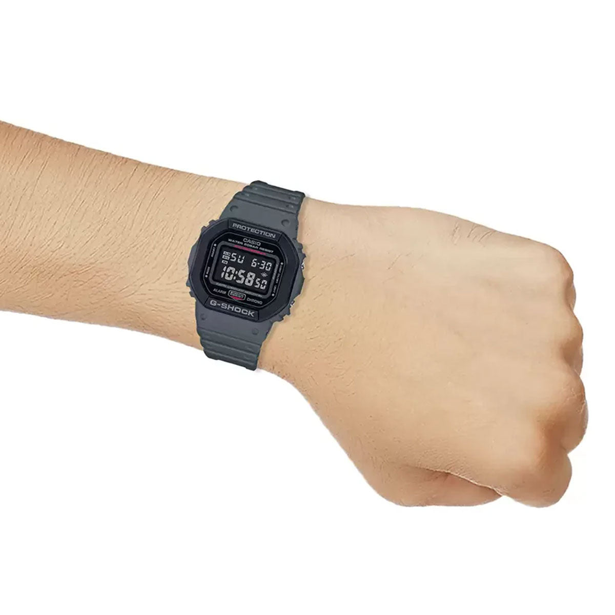 RELOJ DIGITAL PARA HOMBRE CASIO G-SHOCK DW-5610SU-8DR - GRIS