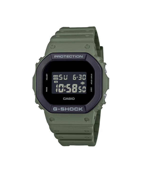 RELOJ DIGITAL PARA HOMBRE CASIO G-SHOCK DW-5610UU-3DR - VERDE