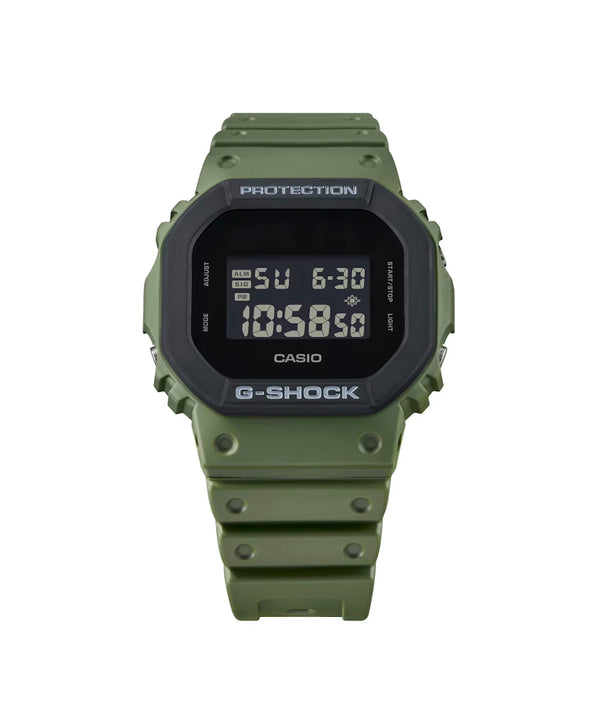 RELOJ DIGITAL PARA HOMBRE CASIO G-SHOCK DW-5610UU-3DR - VERDE