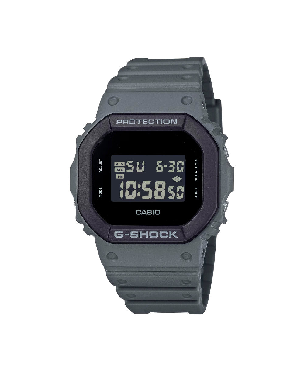 RELOJ DIGITAL PARA HOMBRE CASIO G-SHOCK DW-5610UU-8DR - GRIS