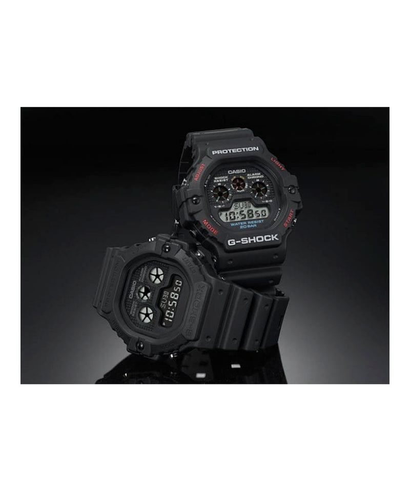RELOJ DIGITAL PARA HOMBRE CASIO G-SHOCK DW-5900BB-1DR - NEGRO