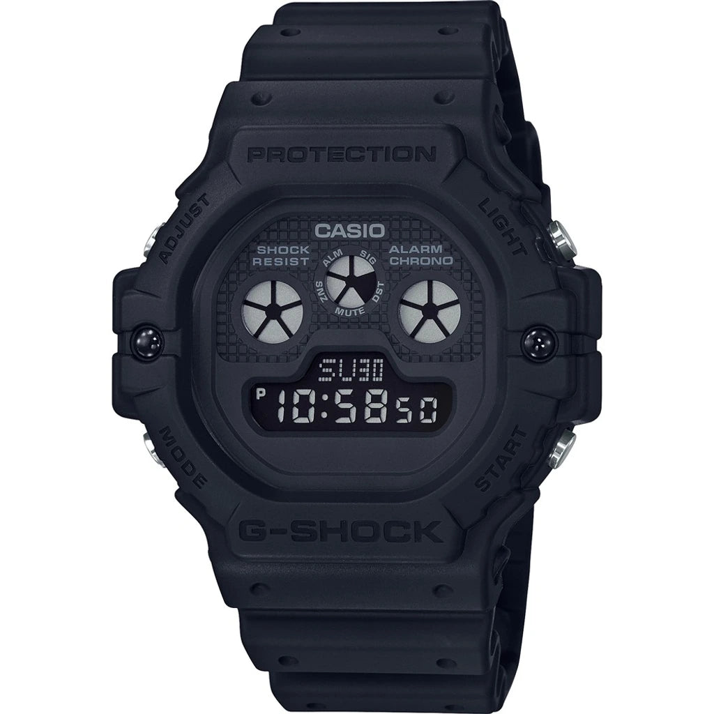 RELOJ DIGITAL PARA HOMBRE CASIO G-SHOCK DW-5900BB-1DR - NEGRO