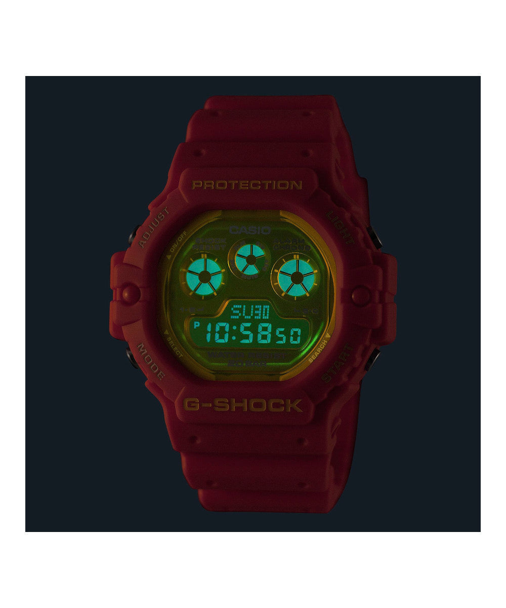 RELOJ CASIO G-SHOCK DW-5900TS-4DR- NARANJADO