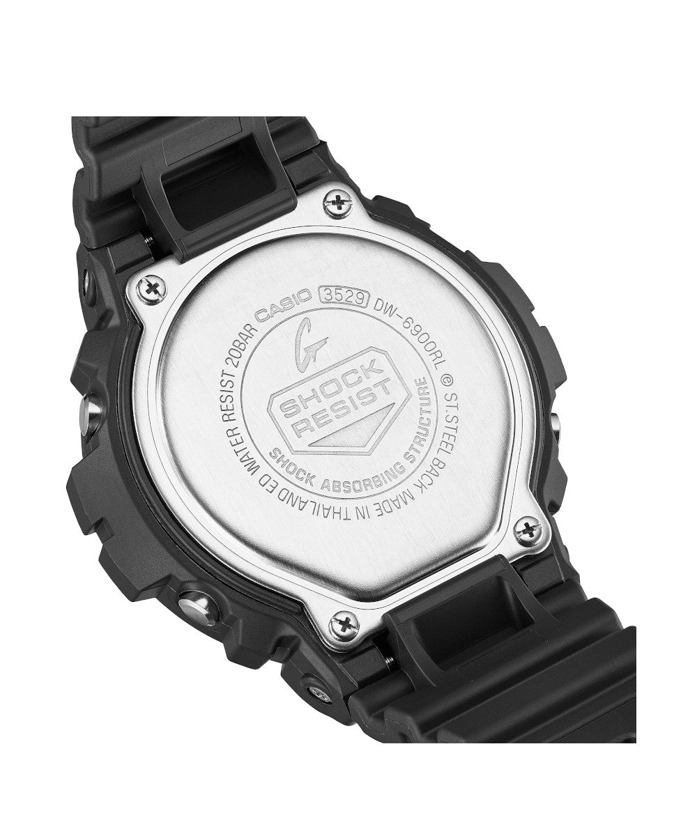 RELOJ CASIO G-SHOCK DW-6900RL-1DR- NEGRO