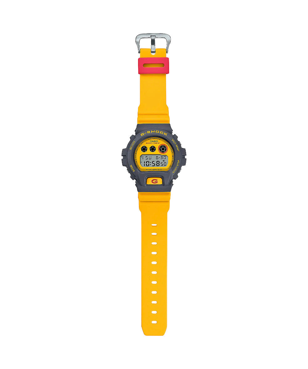 RELOJ CASIO G-SHOCK DW-6900Y-9DR- AMARILLO