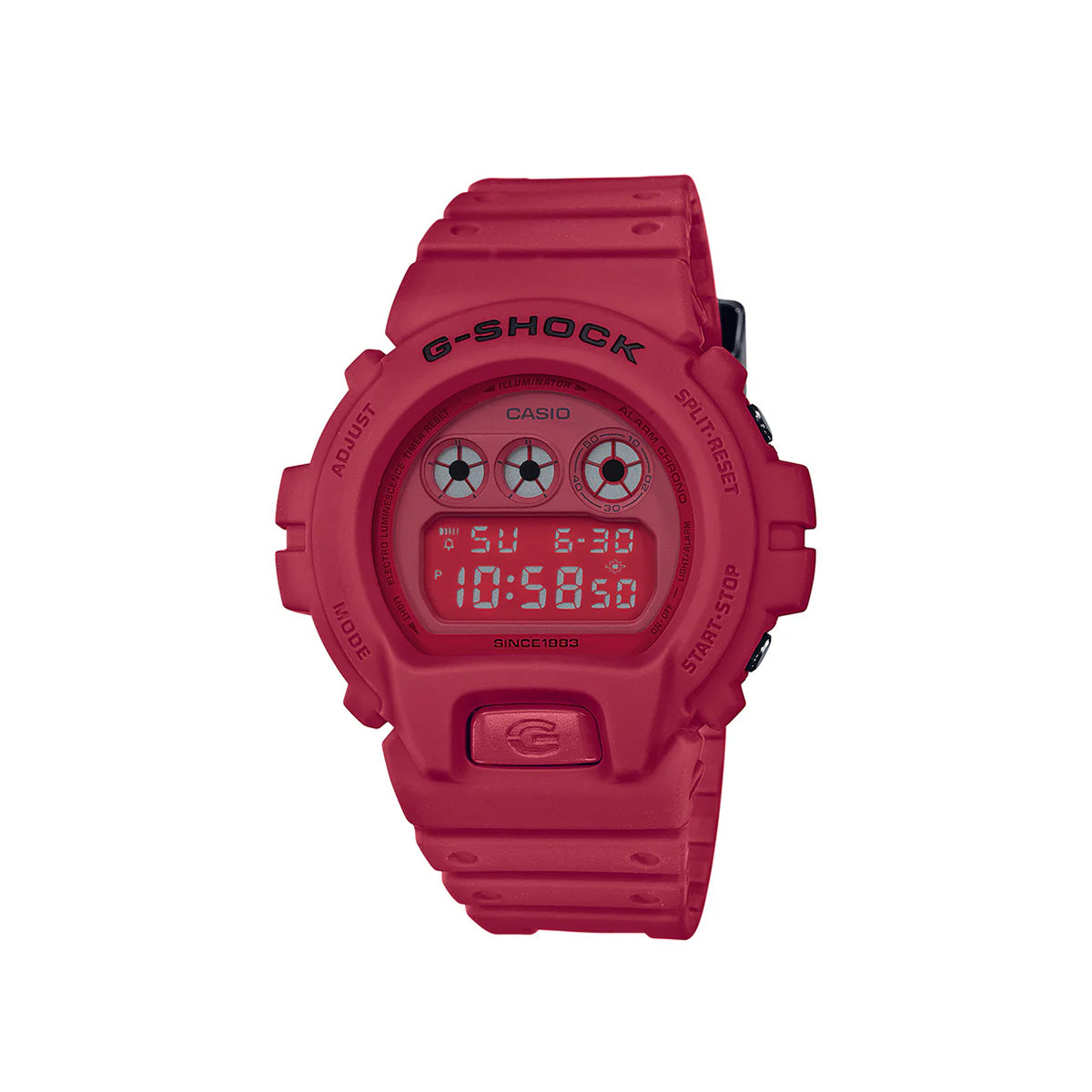 RELOJ DIGITAL PARA HOMBRE CASIO G-SHOCK DW-6935C-4DR - ROJO