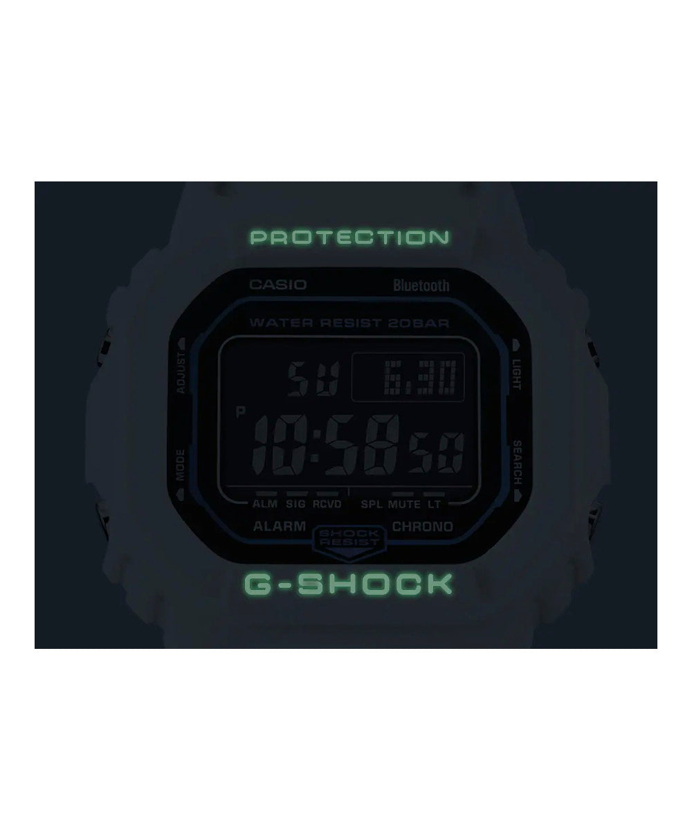 RELOJ CASIO G-SHOCK DW-B5600SF-7DR- BLANCO