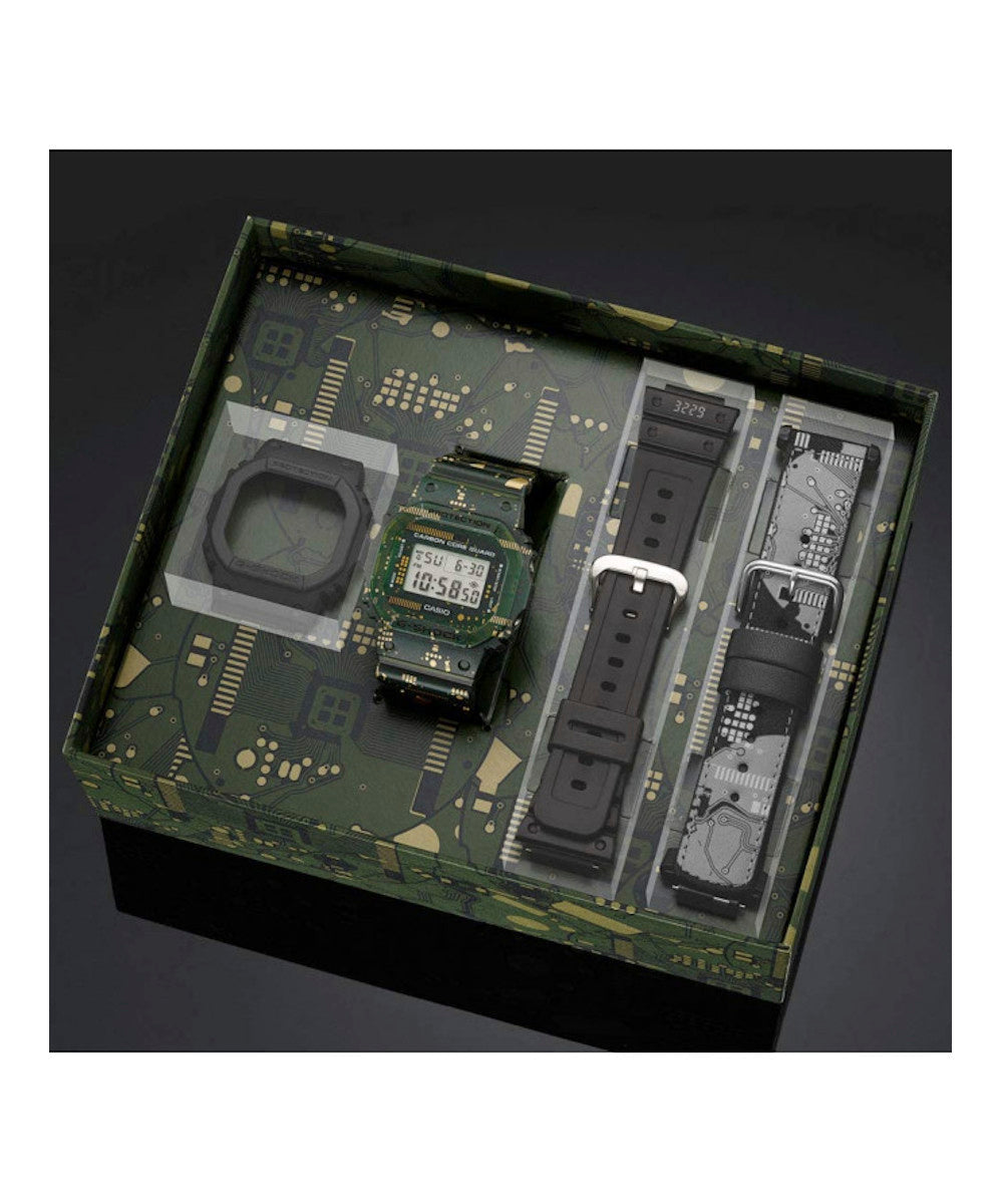 RELOJ CASIO G-SHOCK DWE-5600CC-3DR- VERDE