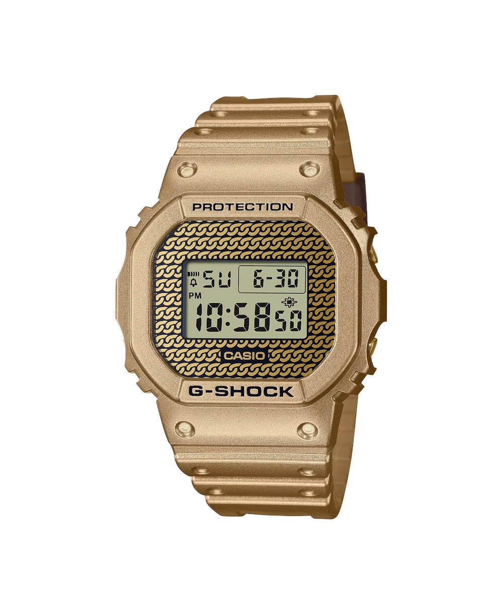 RELOJ CASIO G-SHOCK DWE-5600HG-1DR- DORADO