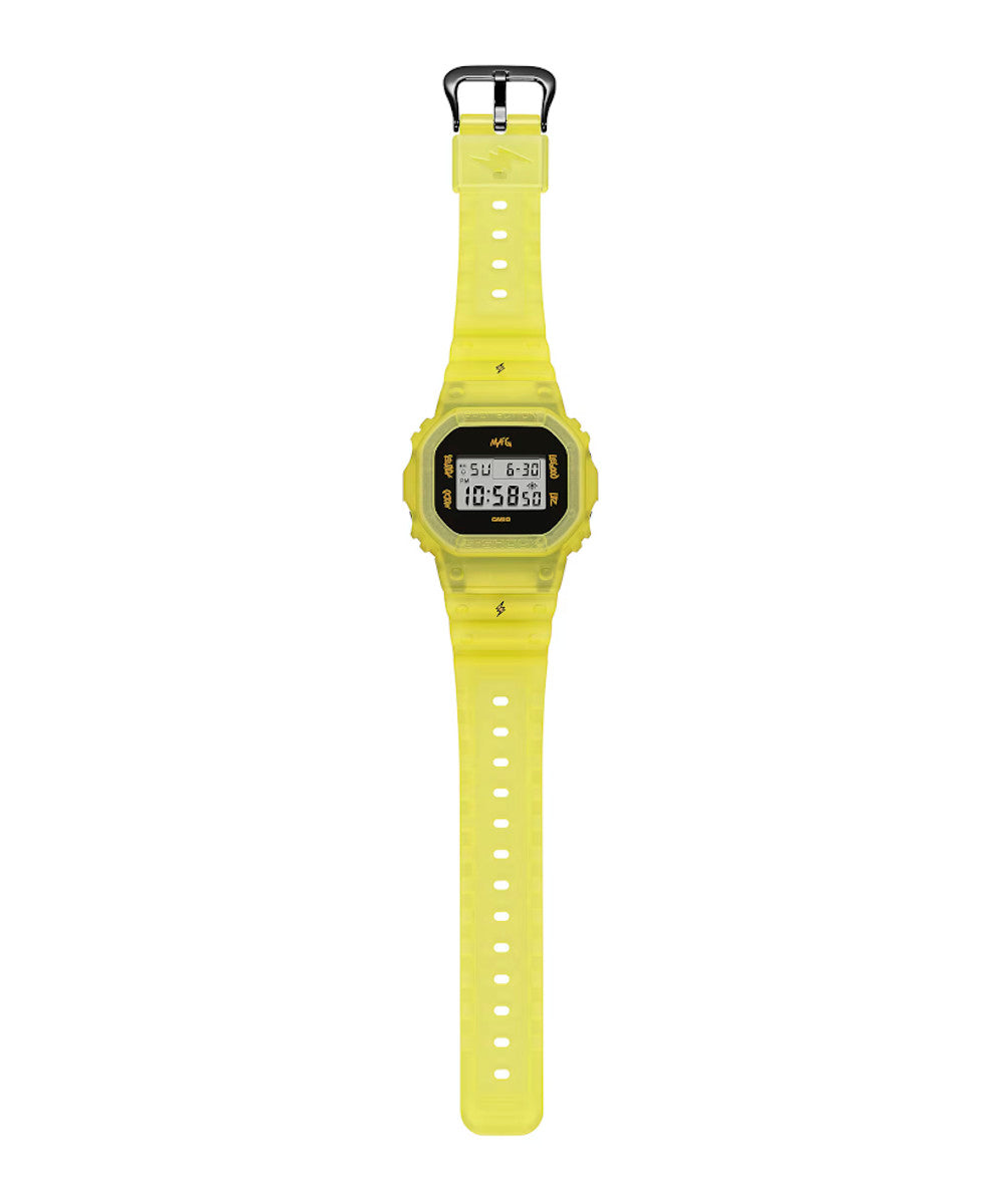 RELOJ CASIO G-SHOCK DWE-5600JB-1A9DR- AMARILLO