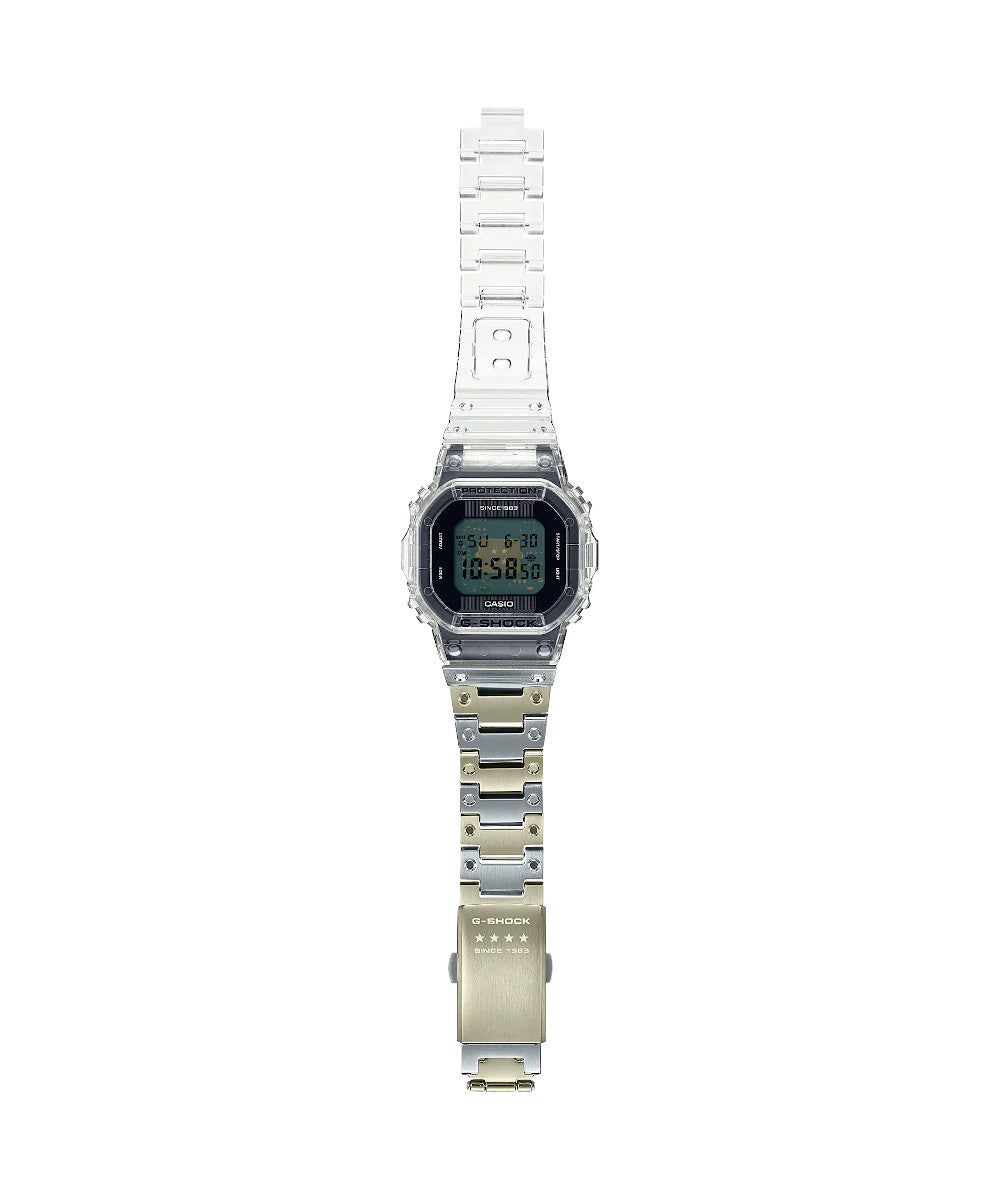RELOJ DIGITAL PARA HOMBRE CASIO G-SHOCK DWE-5640RX-7DR - TRANSPARENTE
