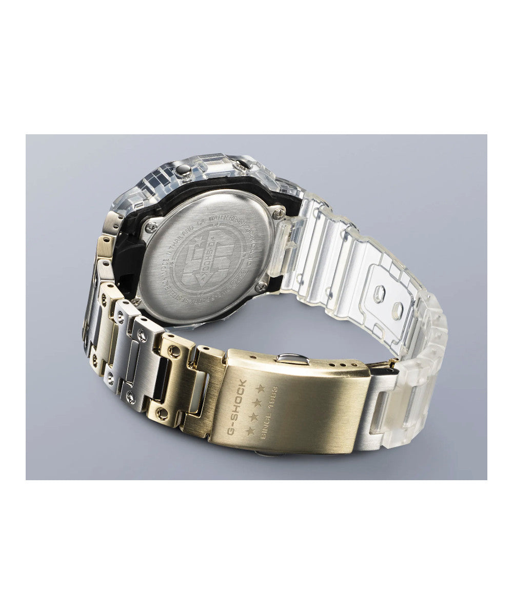 RELOJ DIGITAL PARA HOMBRE CASIO G-SHOCK DWE-5640RX-7DR - TRANSPARENTE