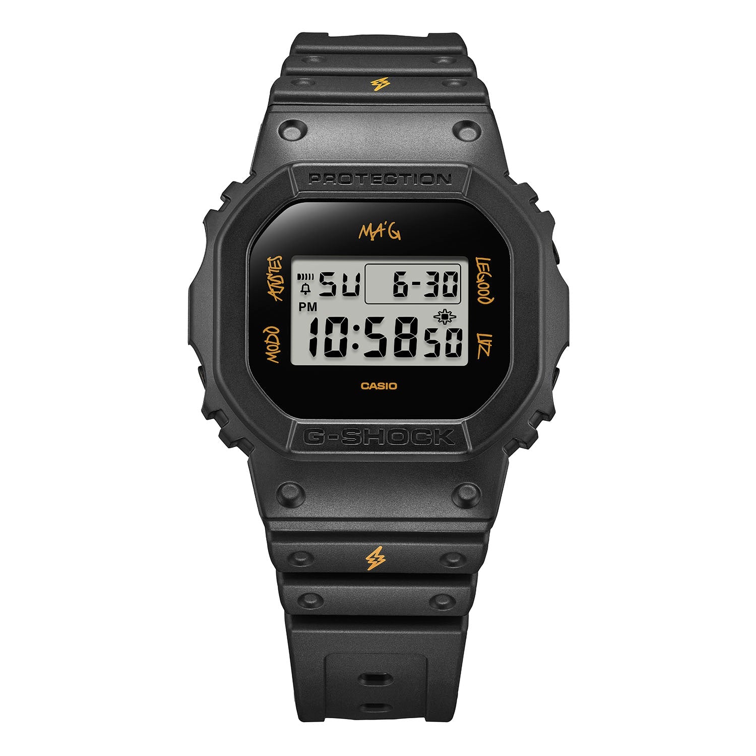 RELOJ DIGITAL PARA HOMBRE CASIO G-SHOCK DWE-5600JB-1A9CR - NEGRO