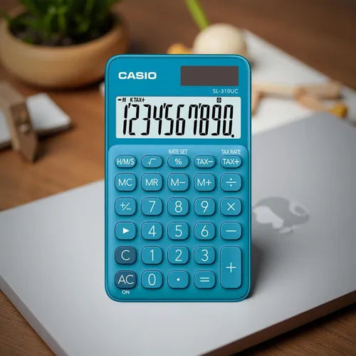 CALCULADORA CASIO MS-20UC-JBU-W-DC
