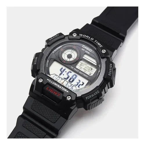 RELOJ PARA HOMBRE CASIO AE-1400WH-1AVDF -NEGRO