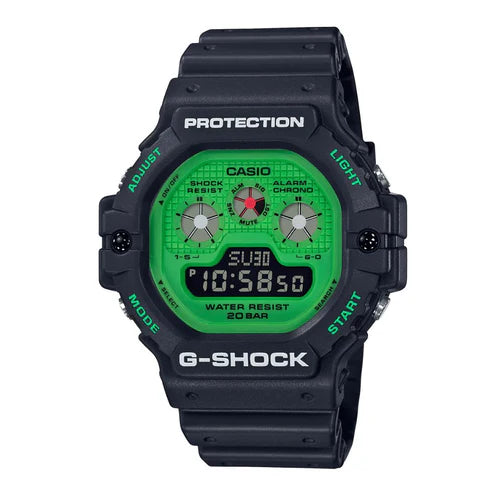 RELOJ DIGITAL PARA HOMBRE CASIO G-SHOCK DW-5900RS-1DR - NEGRO