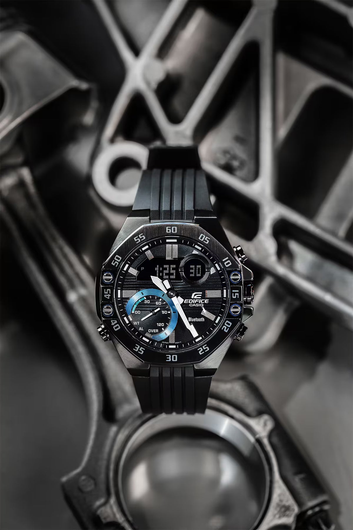 RELOJ ANALÓGICO-DIGITAL PARA HOMBRE CASIO EDIFICE ECB-10PB-1ADF - NEGRO