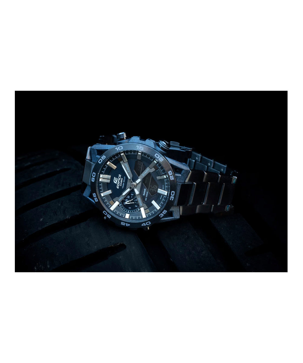 RELOJ PARA HOMBRE CASIO EDIFICE ECB-2000CB-2ADF -AZUL