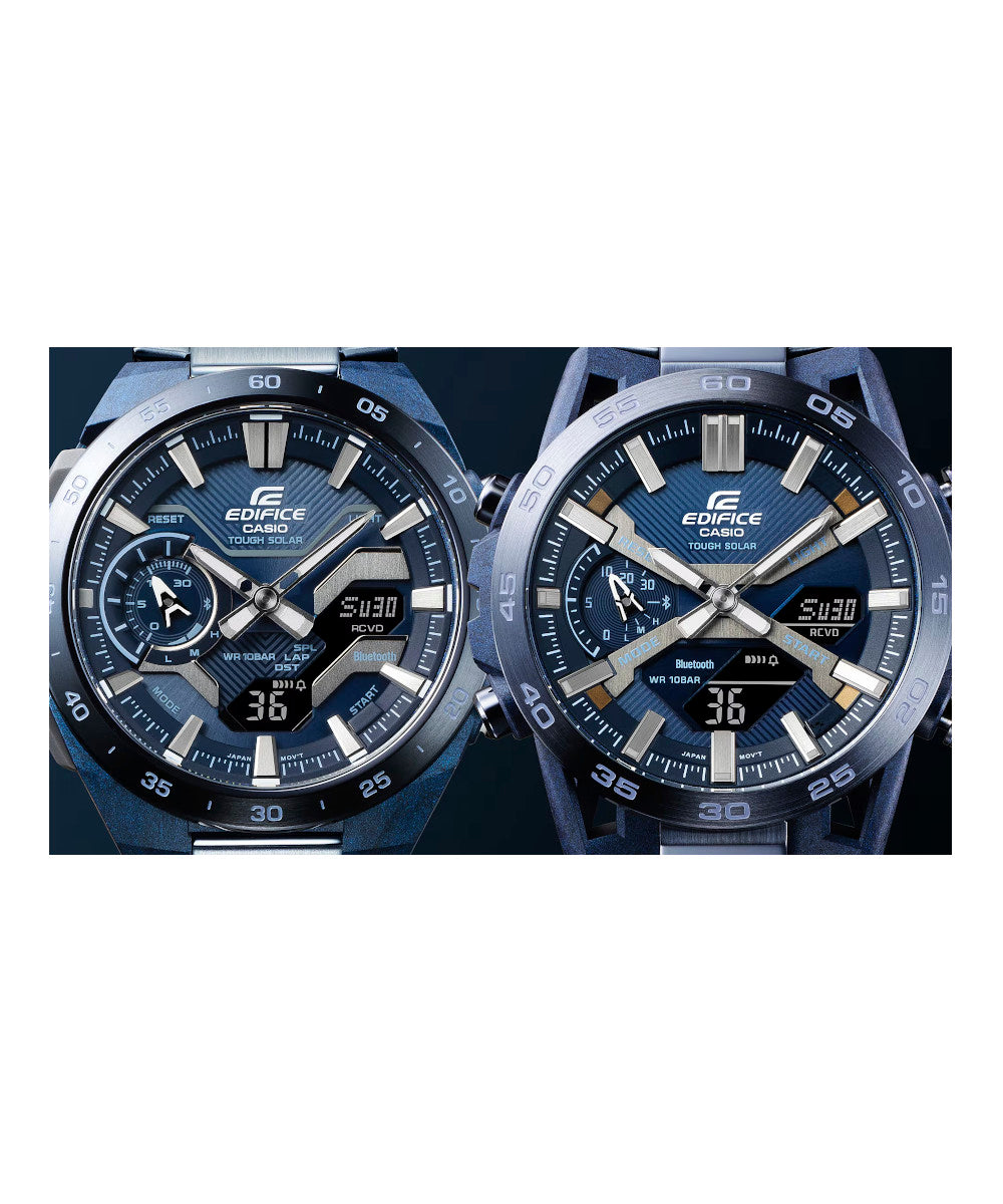 RELOJ PARA HOMBRE CASIO EDIFICE ECB-2000CB-2ADF -AZUL