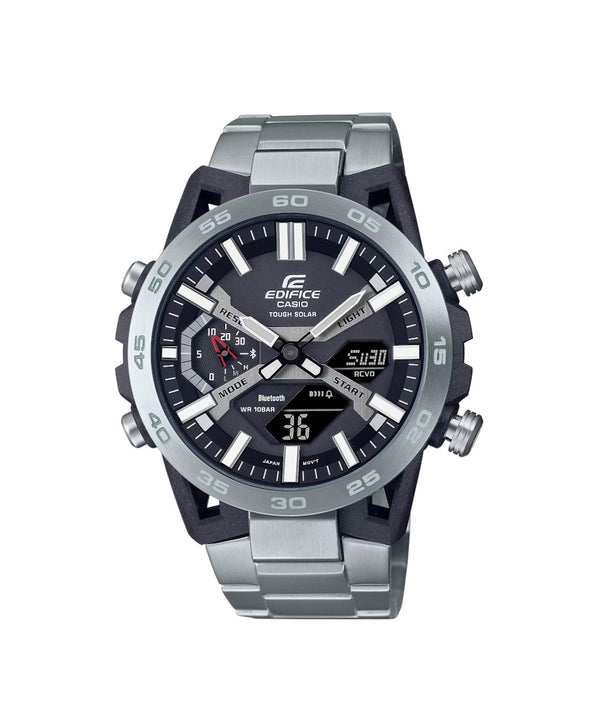 RELOJ ANALÓGICO-DIGITAL PARA HOMBRE CASIO EDIFICE ECB-2000D-1ADF - PLATEADO