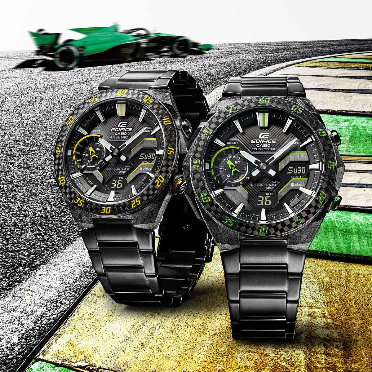 RELOJ ANALÓGICO-DIGITAL PARA HOMBRE CASIO EDIFICE ECB-2200RC-1A3DF - NEGRO