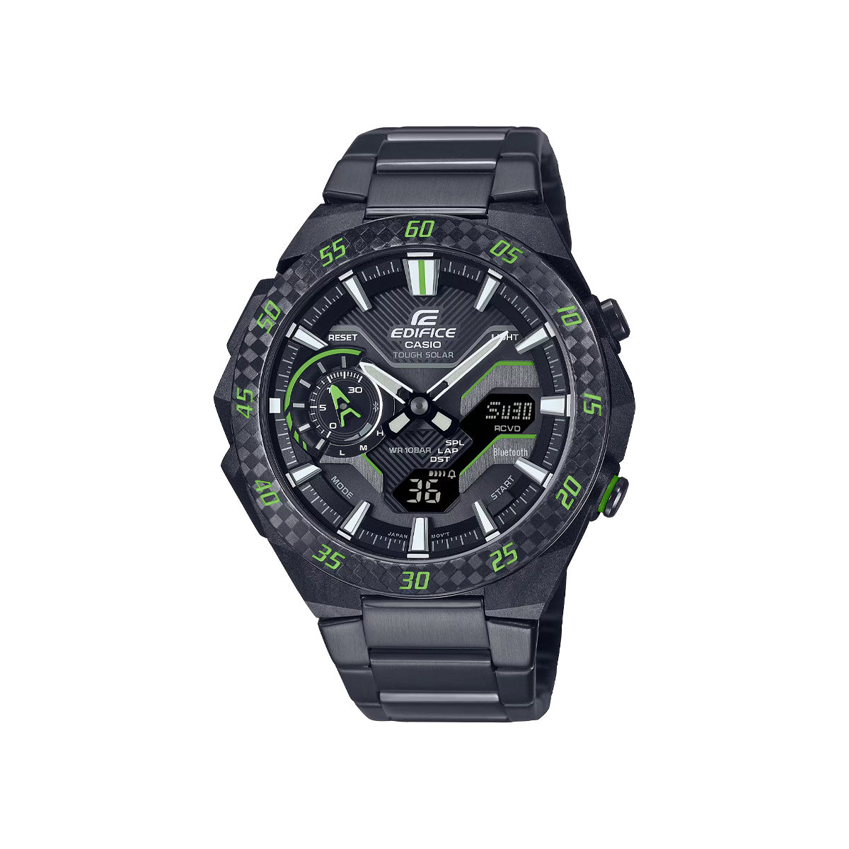 RELOJ ANALÓGICO-DIGITAL PARA HOMBRE CASIO EDIFICE ECB-2200RC-1A3DF - NEGRO